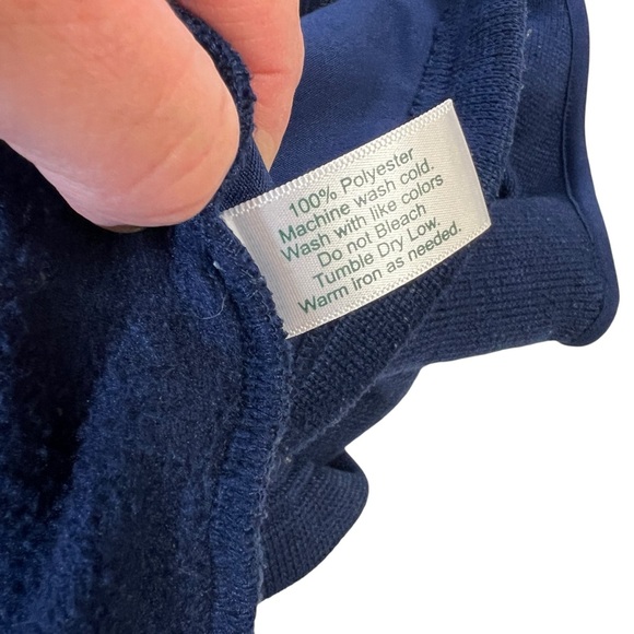 Criquet Vest Golf Apparel Full Zip XL Navy Blue - Picture 10 of 10